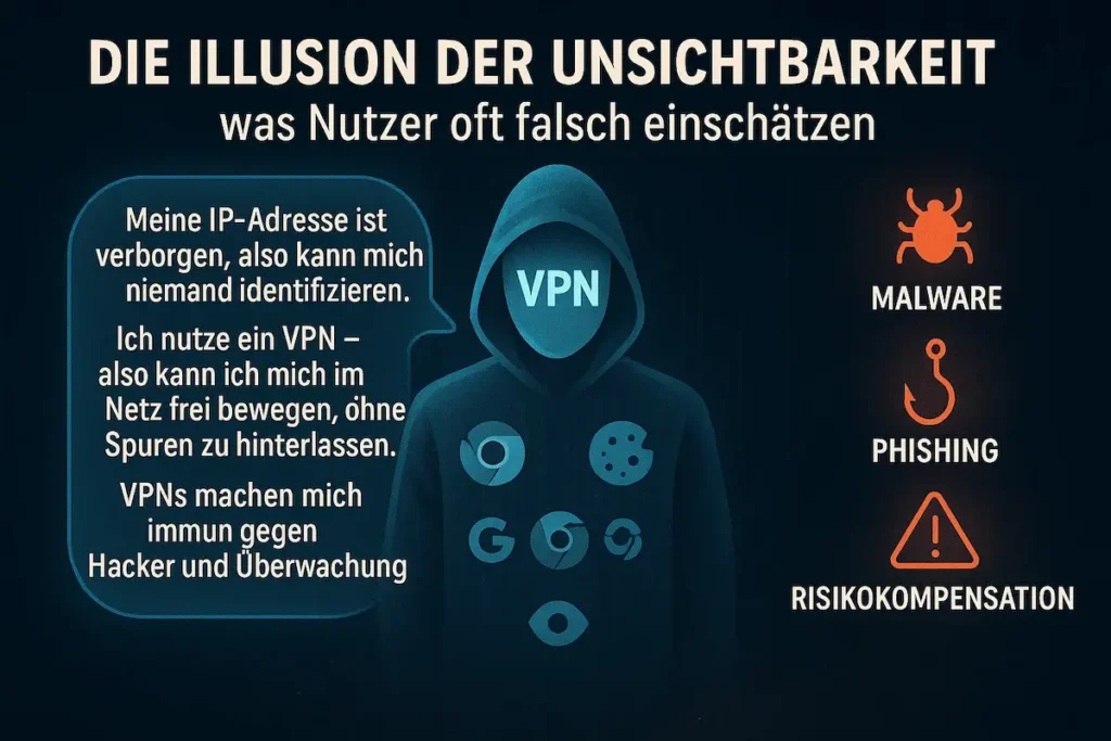 Die Illusion der Unsichtbarkeit mit VPN