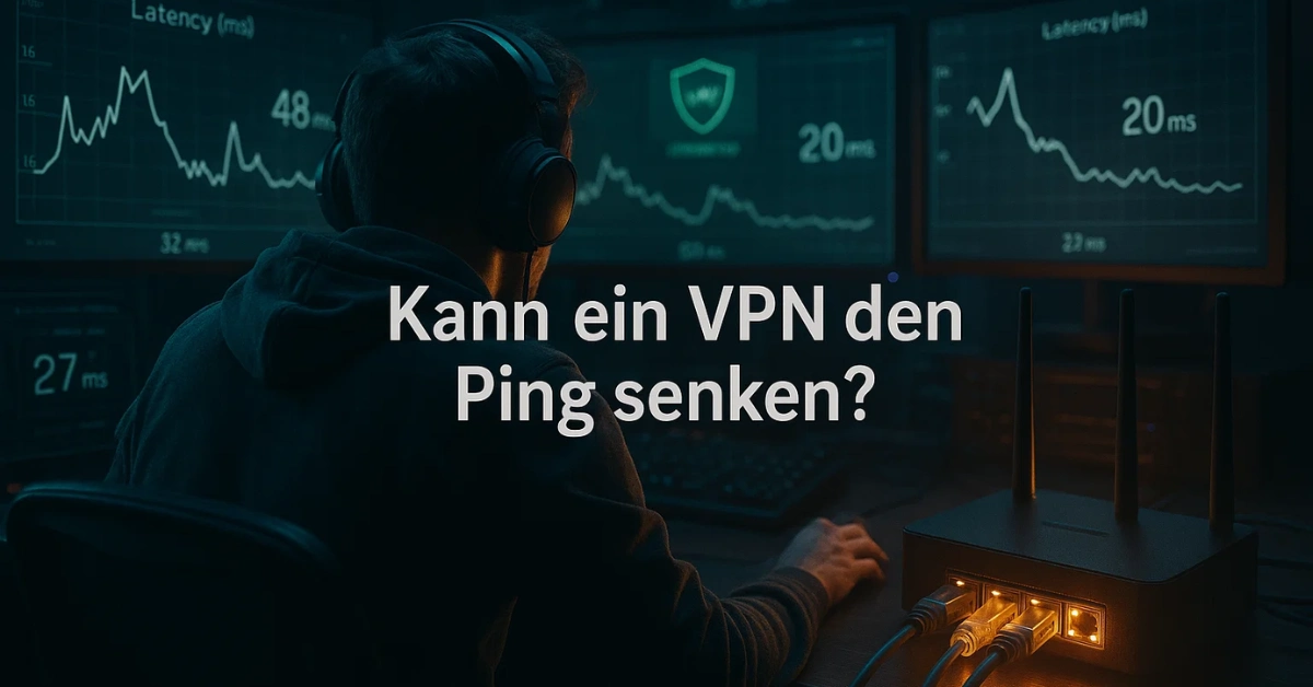 Kann ein VPN den Ping senken