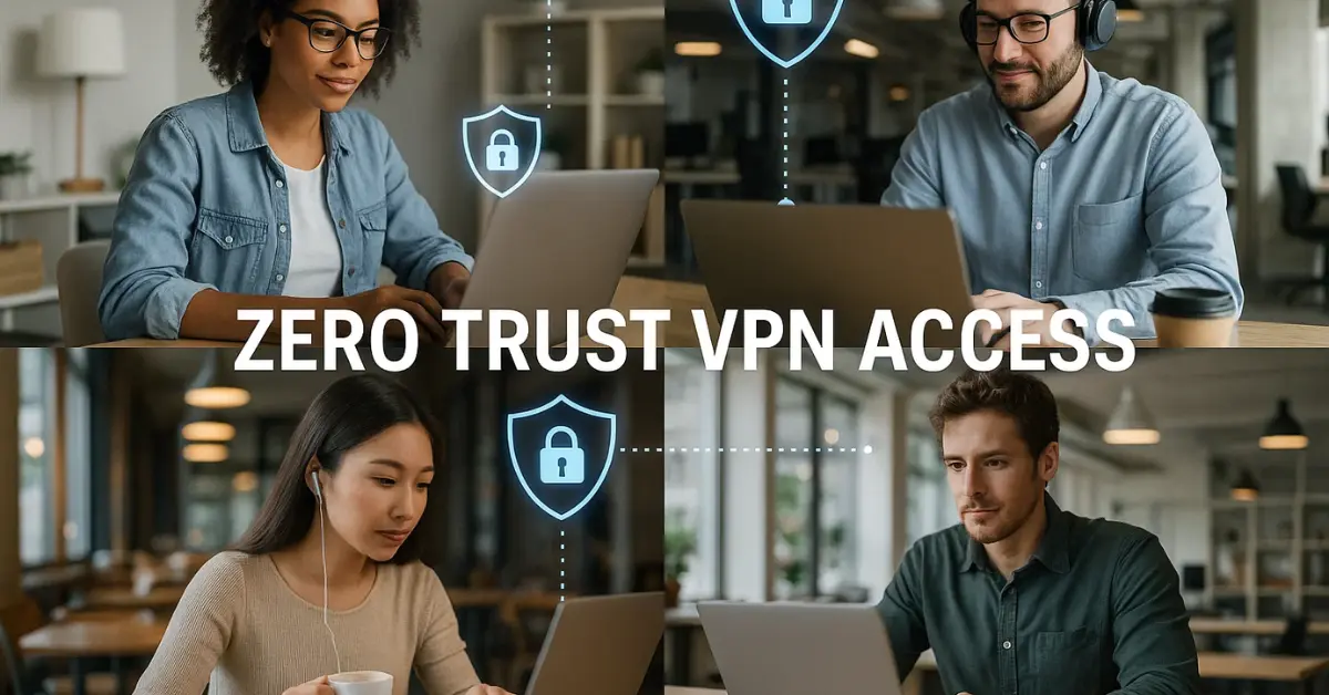 VPN-Zugänge für Remote-Teams mit Zero Trust