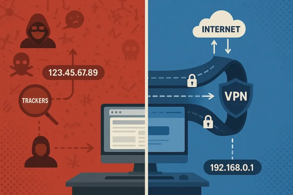 Was passiert wen der VPN aktiviert ist